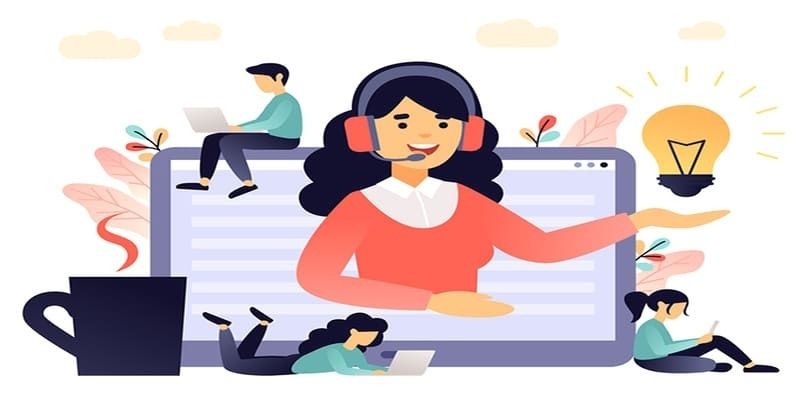 Bộ phận hỗ trợ khách hàng hoạt động 24/7