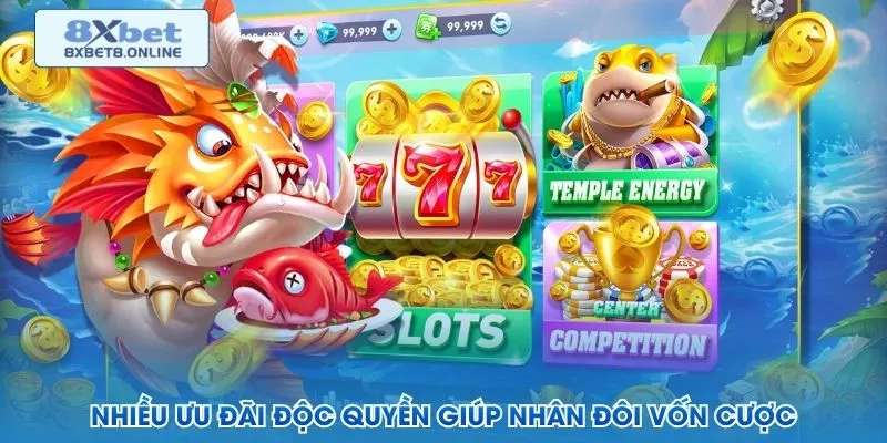 Trang điều kiện hoàn trả và ưu đãi của nhóm game bắn cá